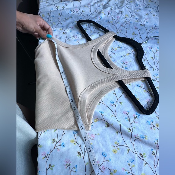 Rib Stretch Organic Cotton  tank top - Picture 7 of 8